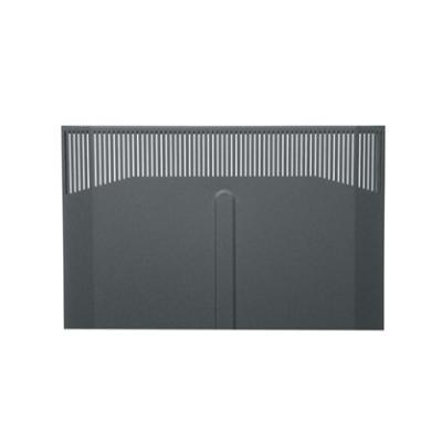 45RU Solid Front Door Black